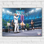 Cody Rhodes on Mic WWE Elimination Chamber Print Poster
