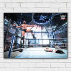 WWE Elimination Chamber Drew McIntyre Win Print Poster