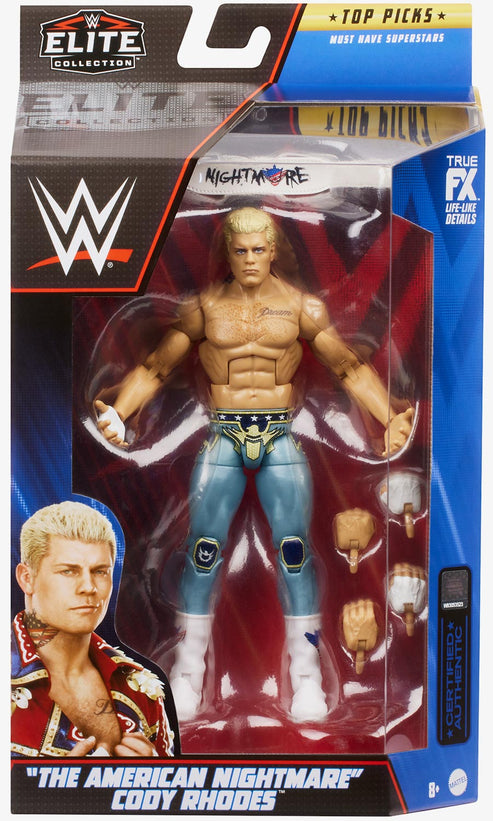 The American Nightmare Cody Rhodes WWE Elite Collection Top Picks 2023 ...