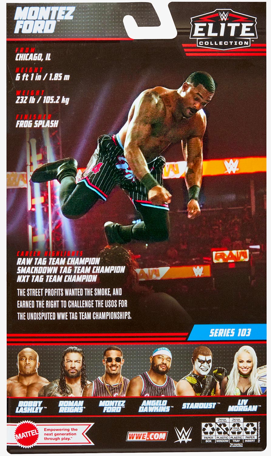 Montez Ford WWE Elite Collection Series #103