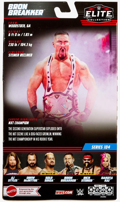 Bron Breakker WWE Elite Collection Series #104 (Chase variant)