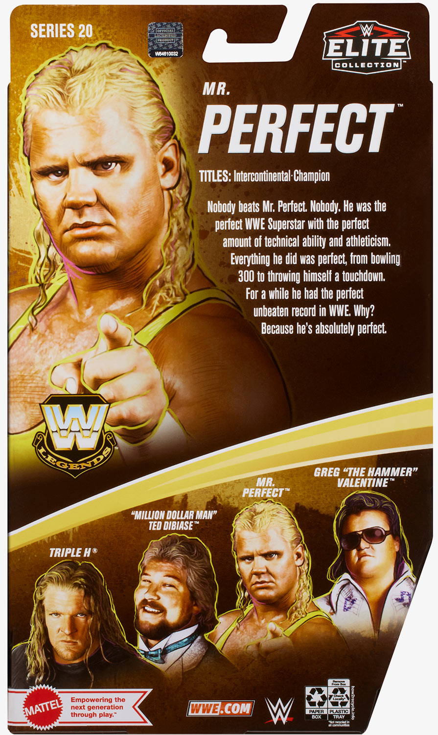 Mr Perfect WWE Legends Series #20