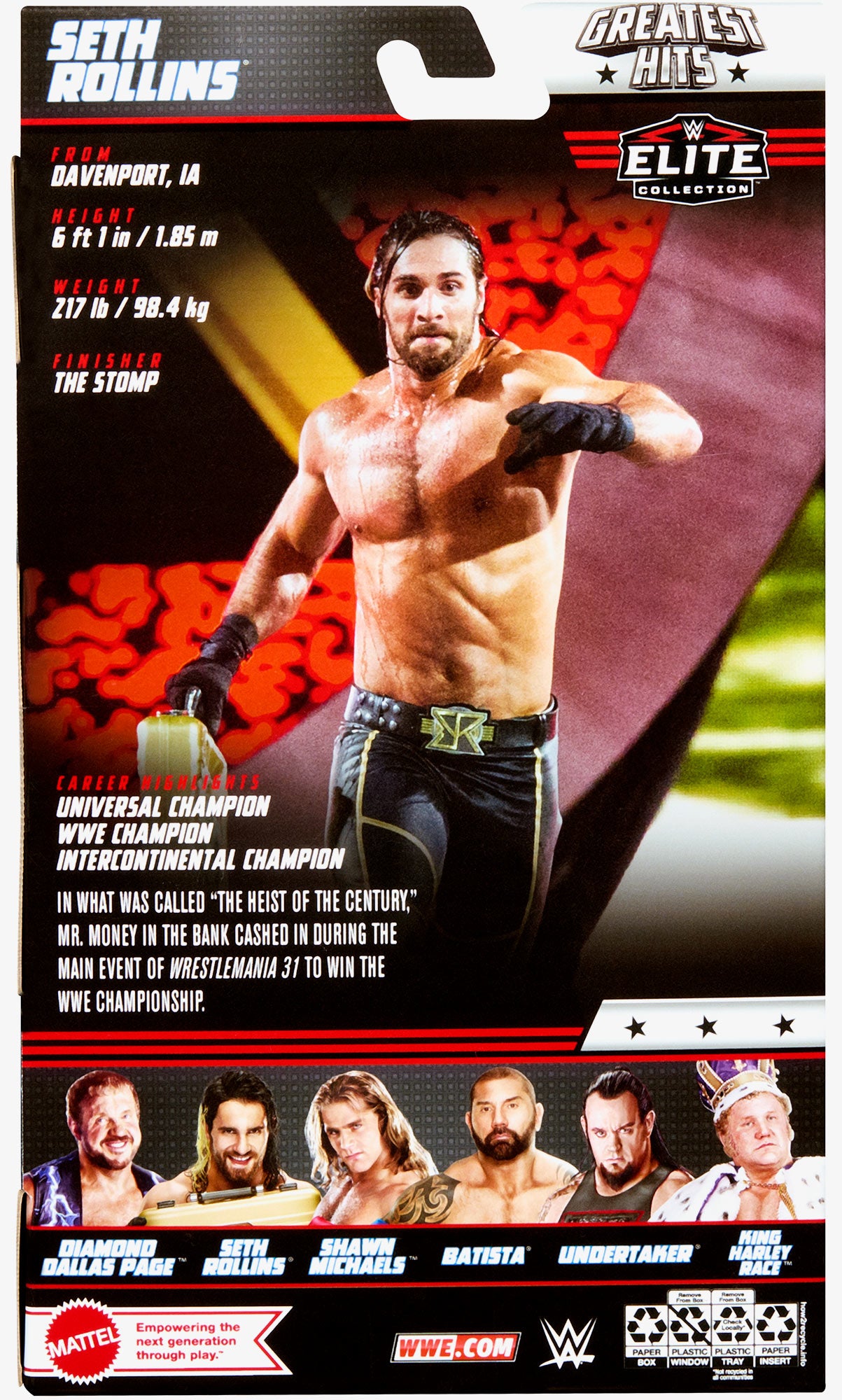 Seth Rollins WWE Elite Collection Greatest Hits Series #2