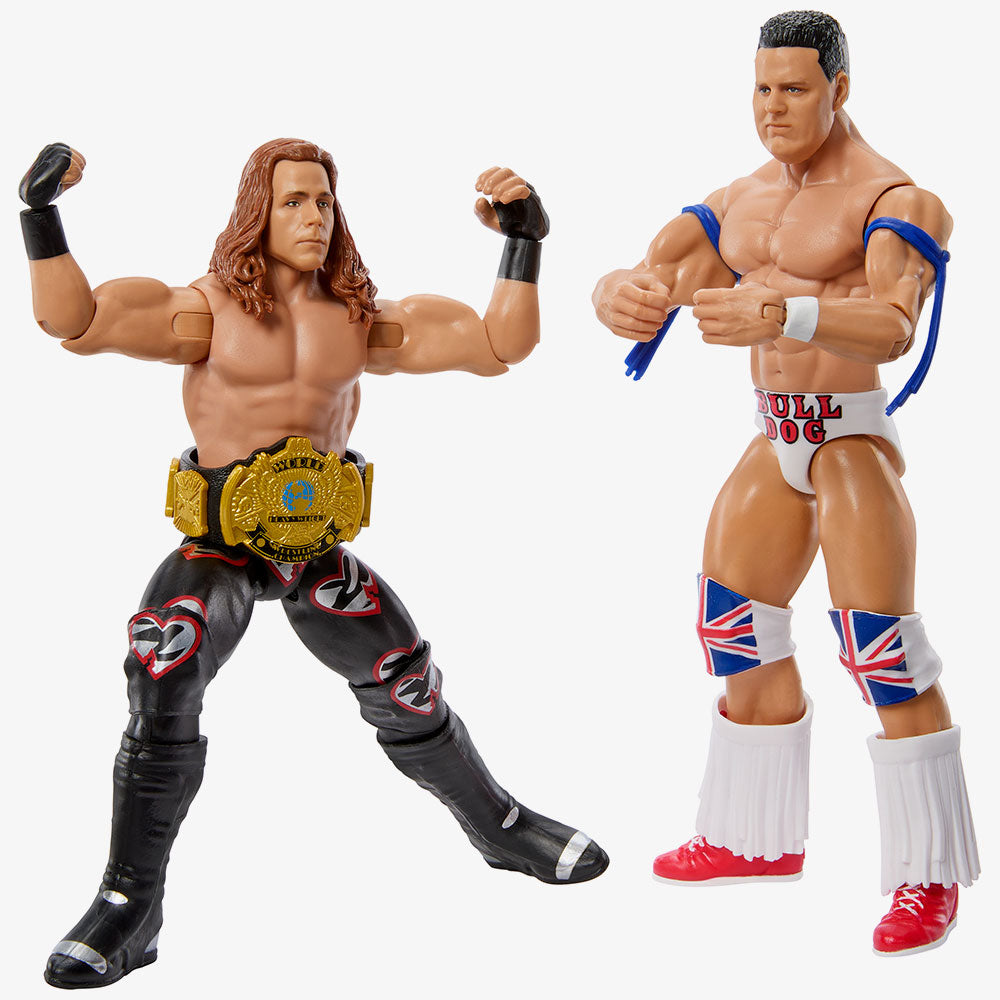 British Bulldog & Shawn Michaels WWE Championship Showdown Series #16 (2-Pack)