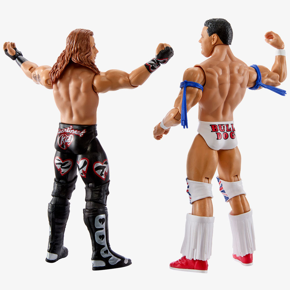 British Bulldog & Shawn Michaels WWE Championship Showdown Series #16 (2-Pack)