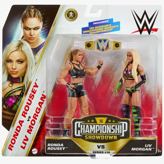 Ronda Rousey & Liv Morgan WWE Championship Showdown 2-Pack Series #16