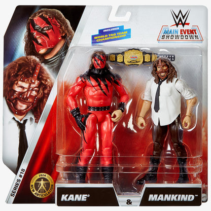 Kane & Mankind WWE Main Event Showdown Series #18 (2-Pack)