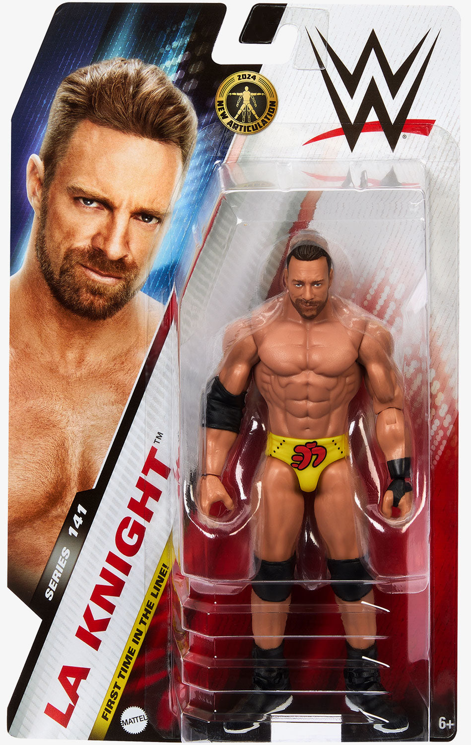 LA Knight WWE Basic Series #141 (Chase Variant) [Damaged Packaging]