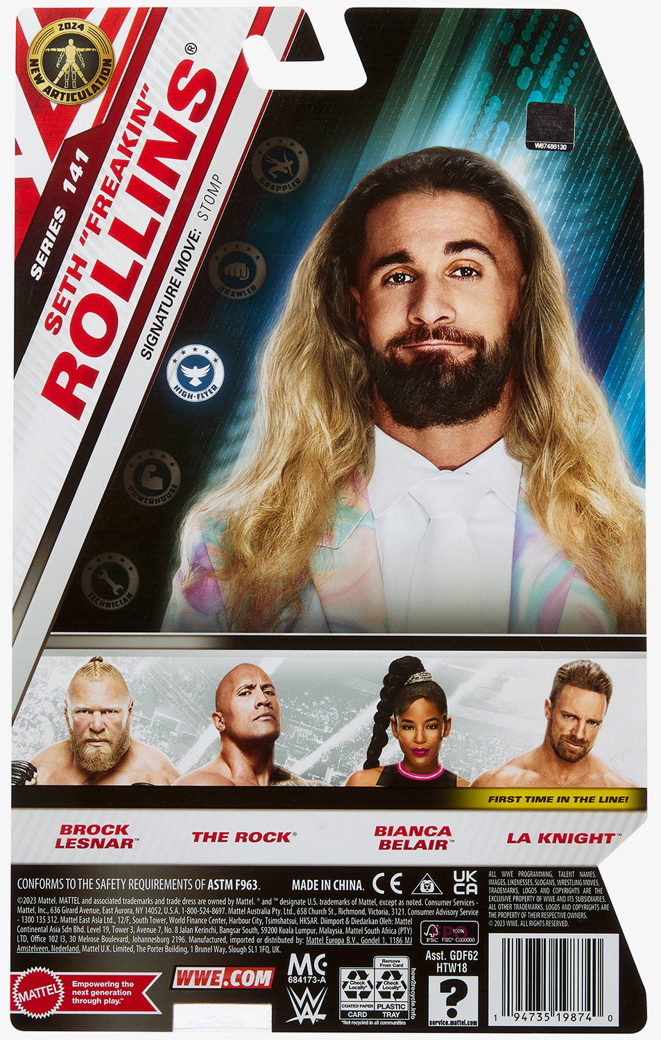 Seth Freakin Rollins WWE Basic Series #141