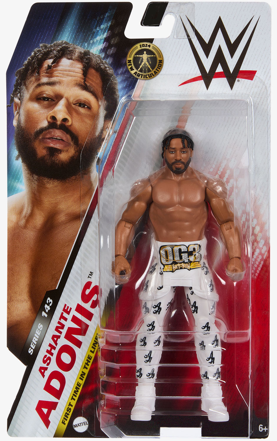 Ashante Adonis WWE Basic Series #143 Action Figure – wrestlingshop.com