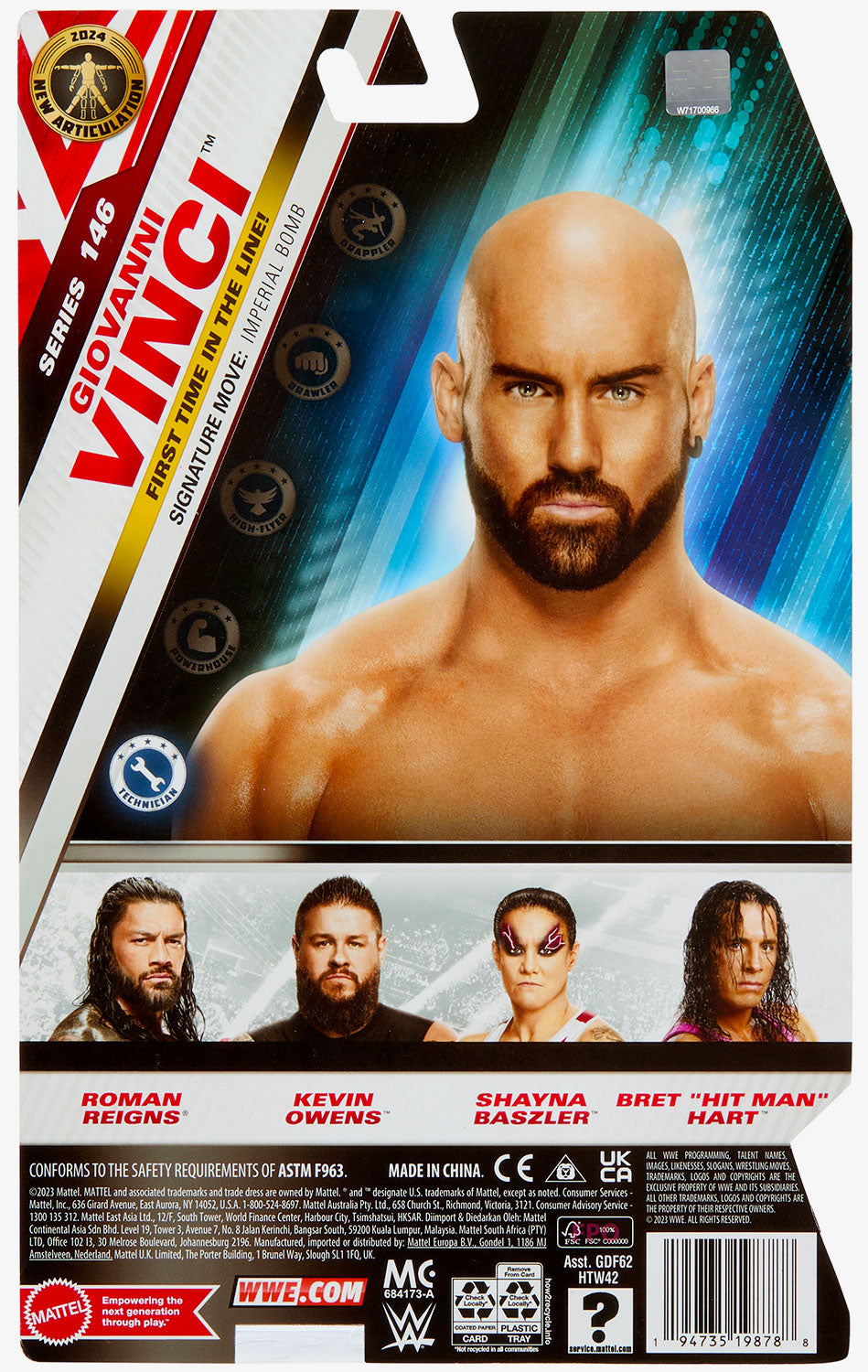 Giovanni Vinci WWE Basic Series #146