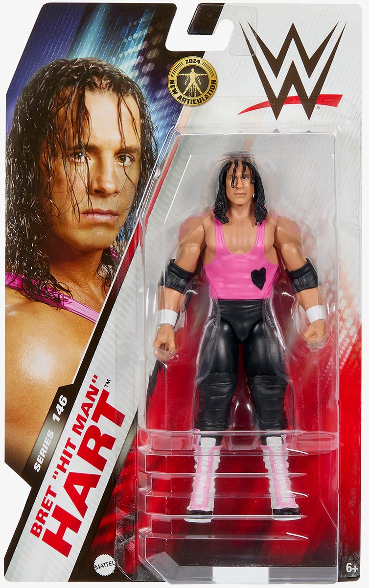 Bret Hit Man Hart WWE Basic Series #146 (Chase Variant)