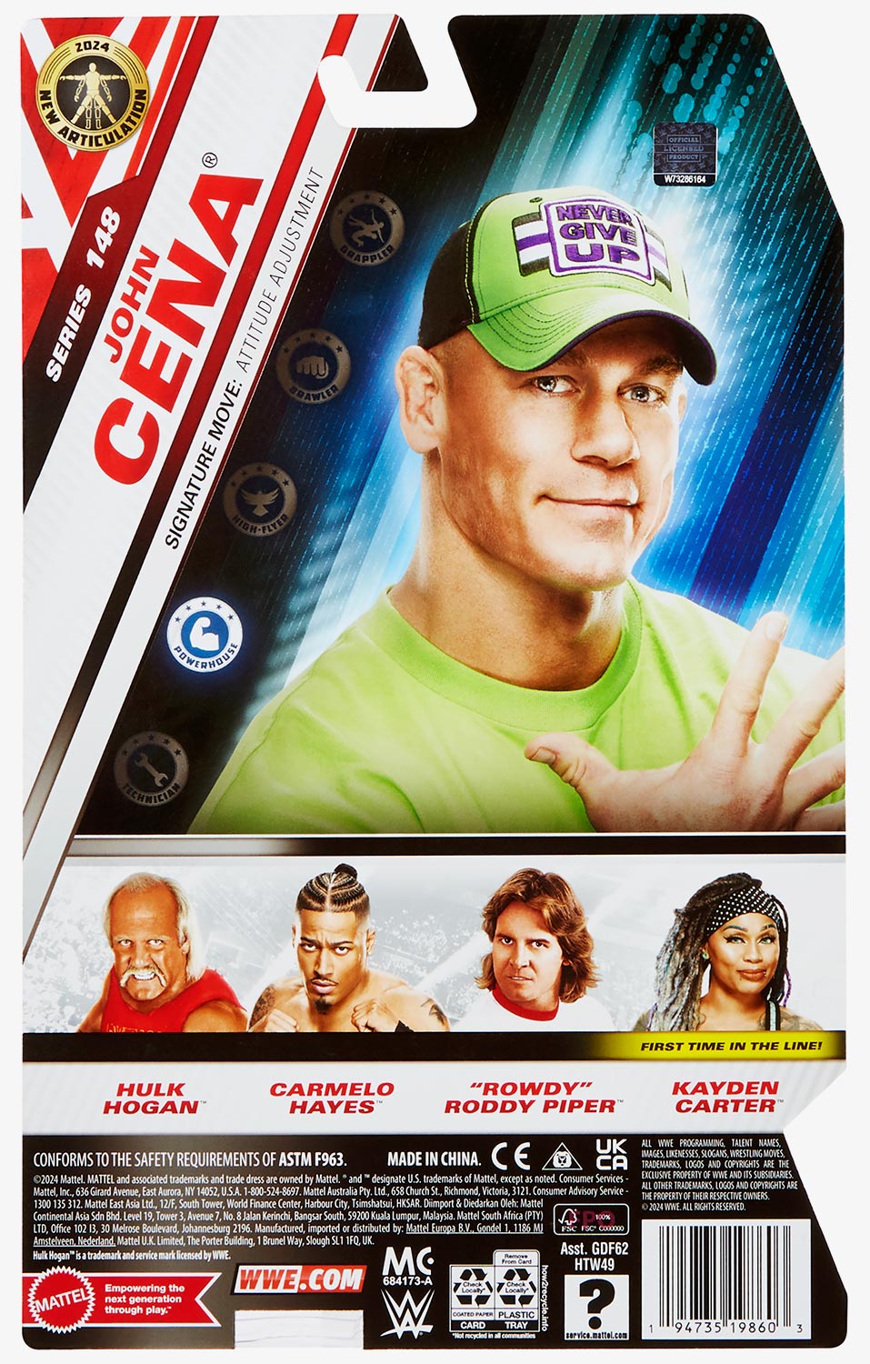 John Cena WWE Main Event Series #148 (Chase Variant)