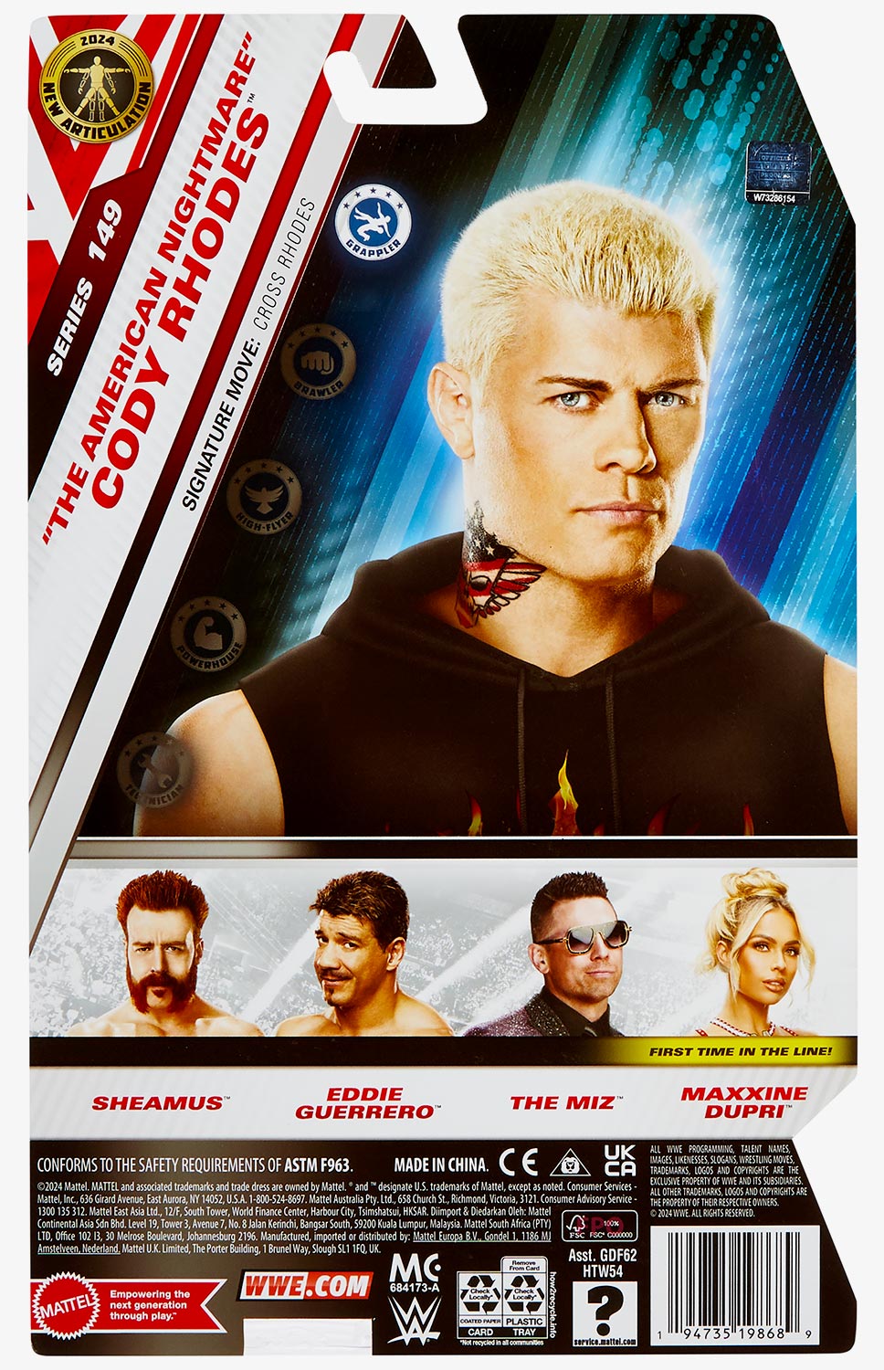"The American Nightmare" Cody Rhodes WWE Main Event Series #149