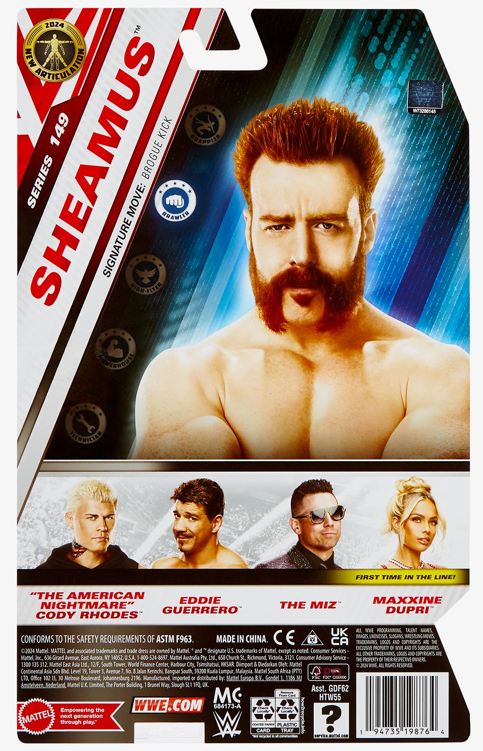 Sheamus WWE Main Event Series #149 – wrestlingshop.com