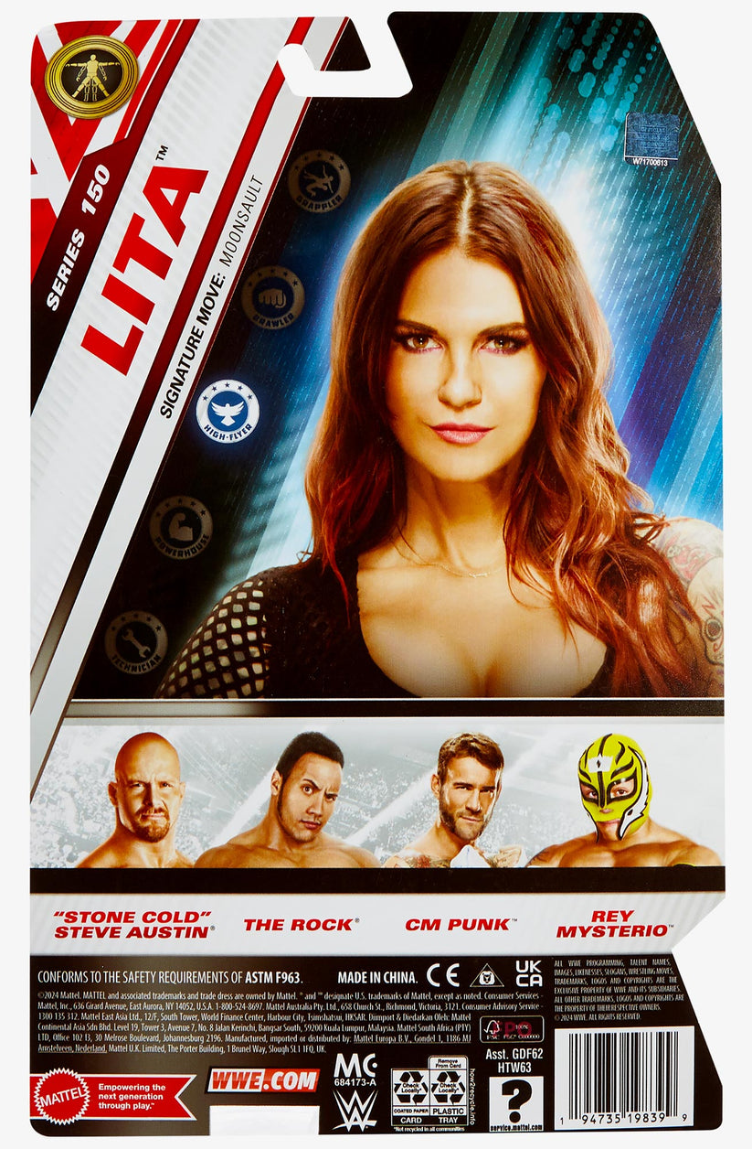 Lita WWE Main Event Series #150 Action Figure – wrestlingshop.com