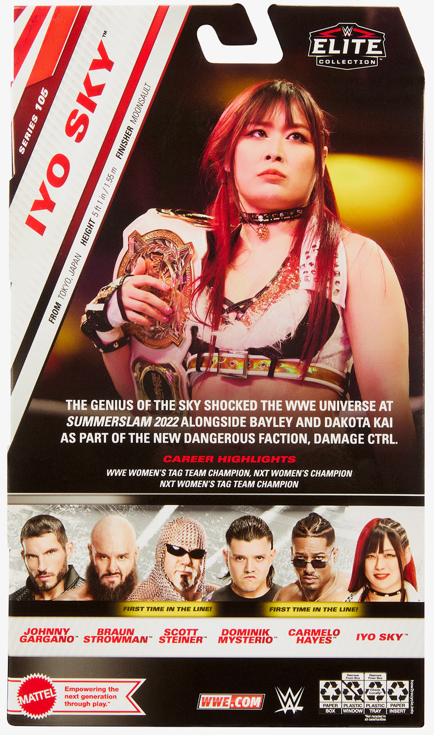 IYO Sky WWE Elite Collection Series #105