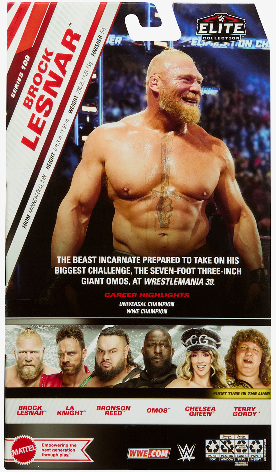 Brock Lesnar WWE Elite Collection Series #108