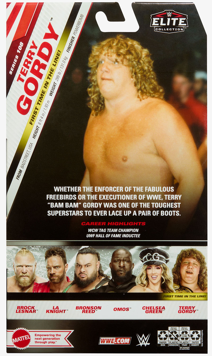 Terry Gordy WWE Elite Collection Series #108