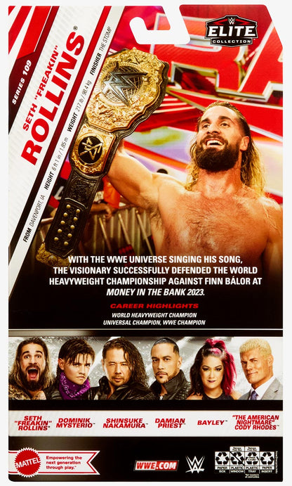 Seth "Freakin" Rollins WWE Elite Collection Series #109