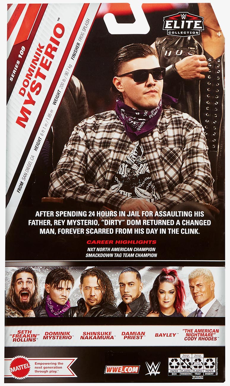 Dominik Mysterio WWE Elite Collection Series #109