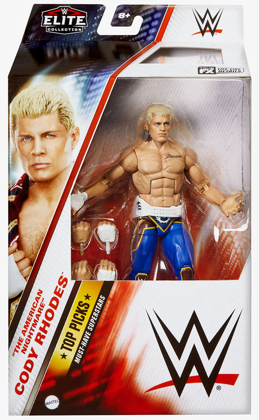 "The American Nightmare" Cody Rhodes WWE Elite Collection Top Picks 2024 (Wave 4)