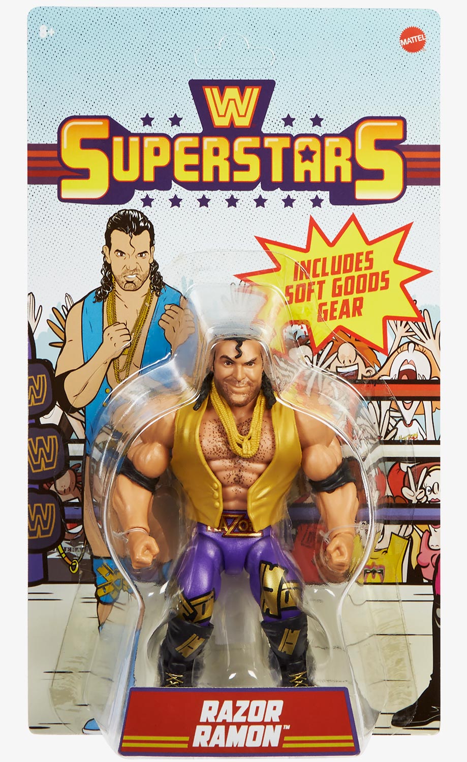 Wwe Hasbro Razor Ramon Razor Ramon WWE Superstars Series #11 (Chase variant) Action Figure ...