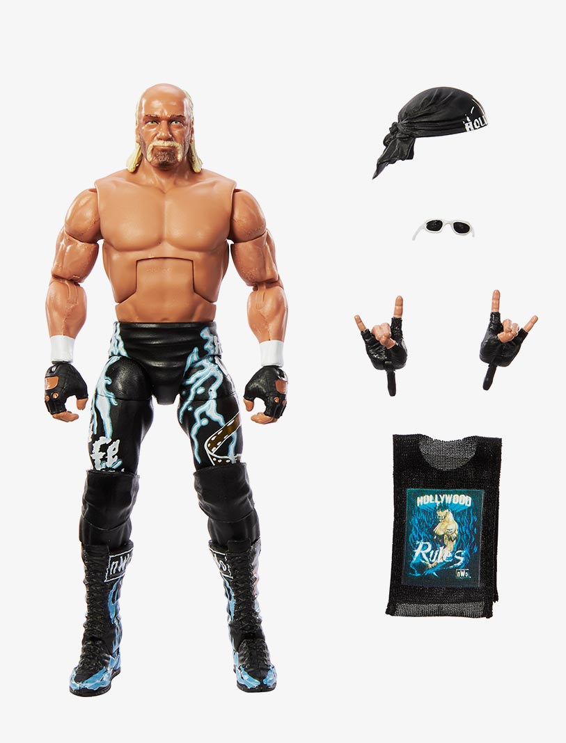 Hulk Hogan WWE Elite Collection 40th Anniversary Action Figures (3 Pack)