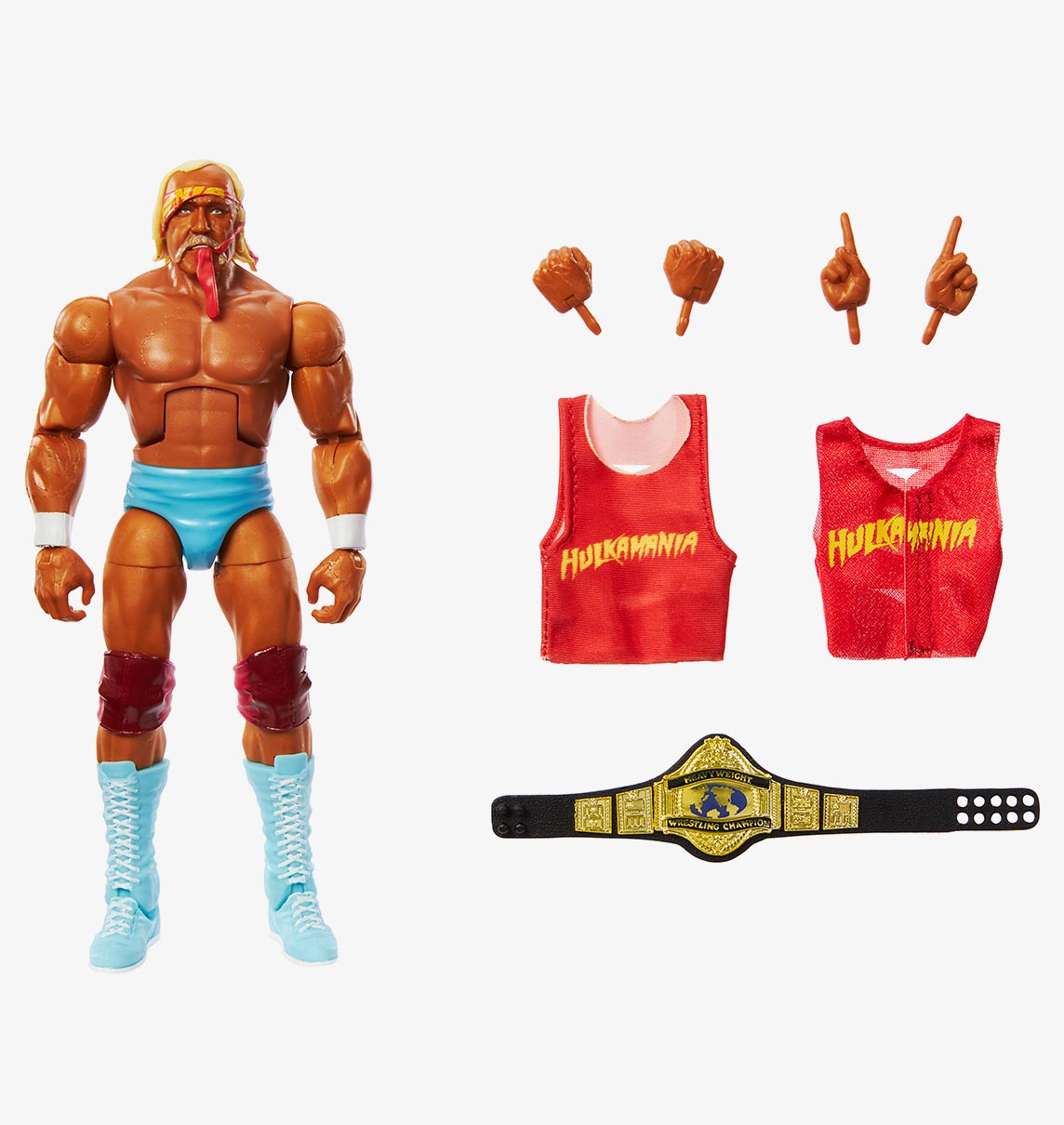 Hulk Hogan WWE Elite Collection 40th Anniversary Action Figures (3 Pack)
