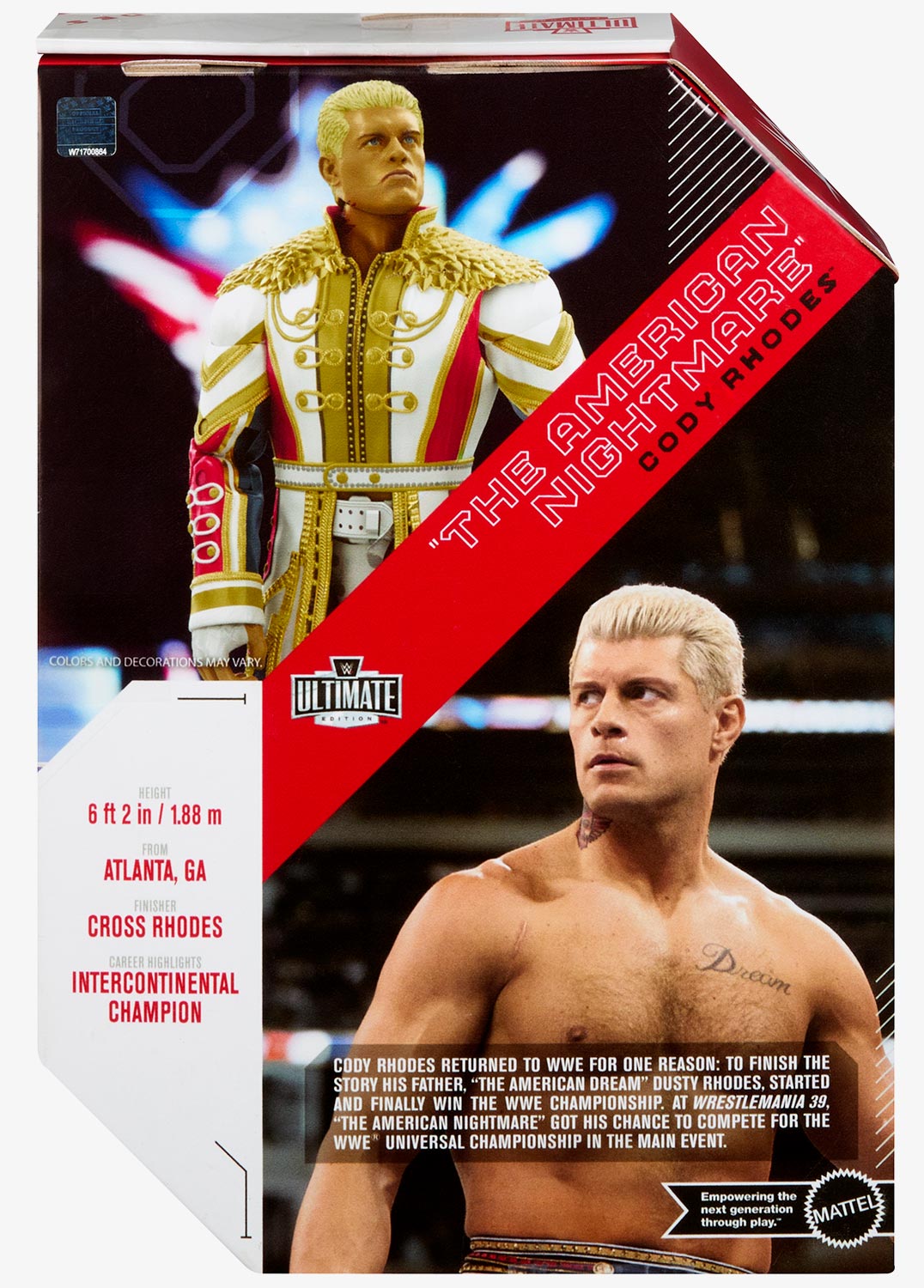 "The American Nightmare" Cody Rhodes WWE Ultimate Edition Series #21
