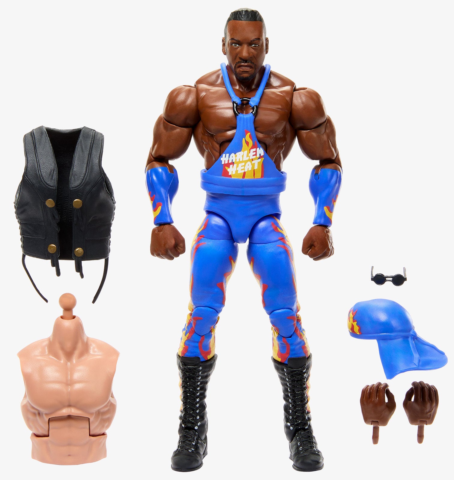 WWE Elite Booker T Regular + Chase 2個セット