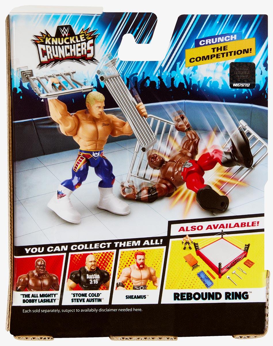 "The American Nightmare" Cody Rhodes WWE Knuckle Crunchers Series #2