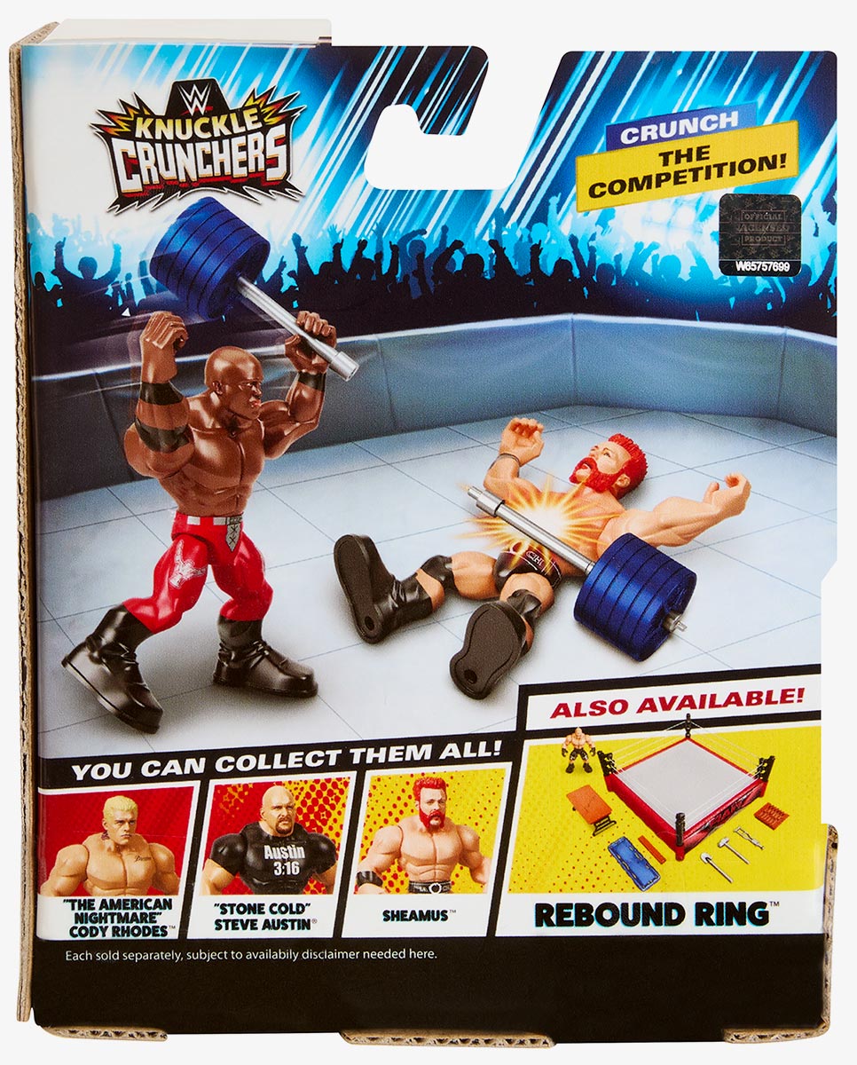 "The All Mighty" Bobby Lashley WWE Knuckle Crunchers Series #2