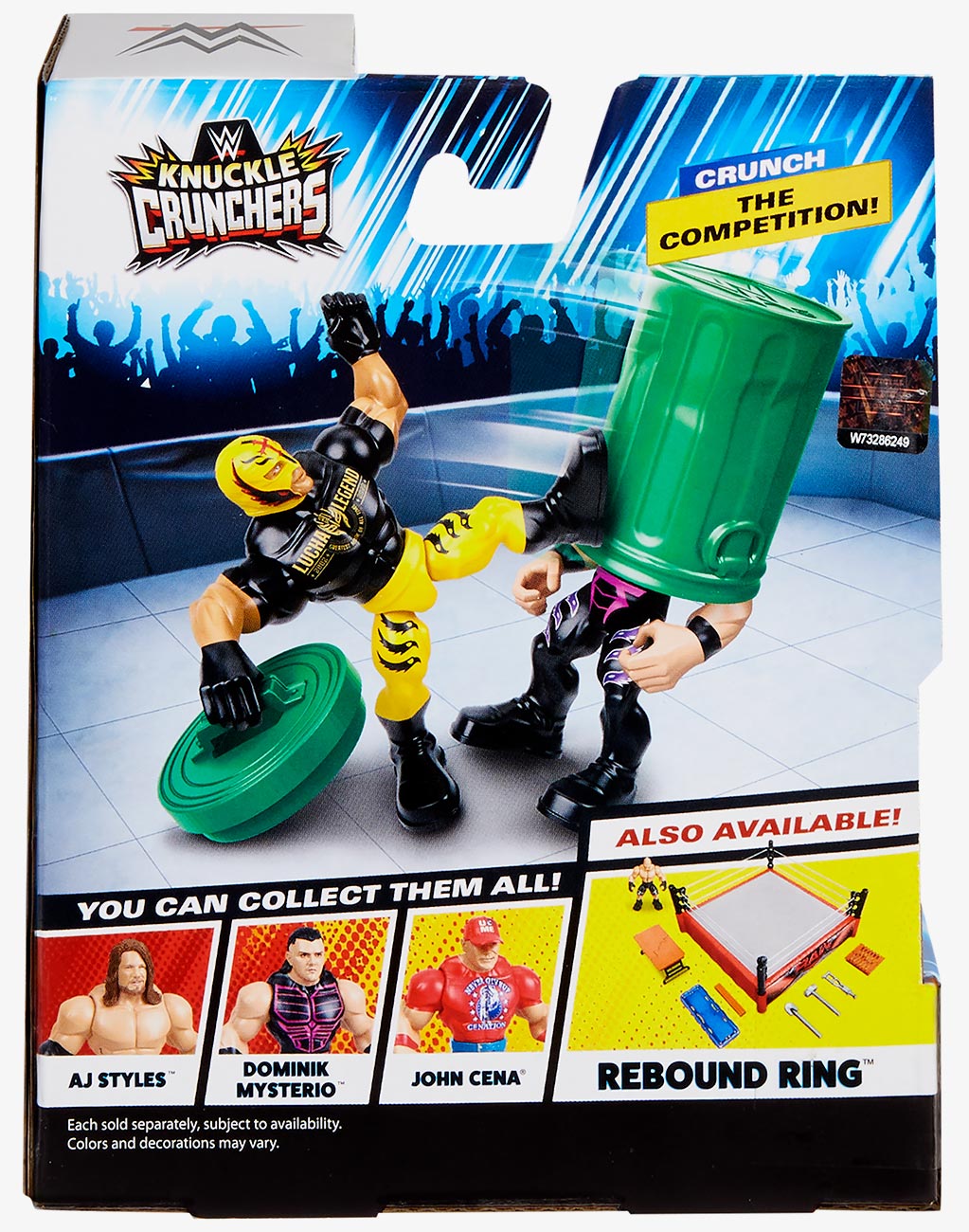 Rey Mysterio WWE Knuckle Crunchers Series #3