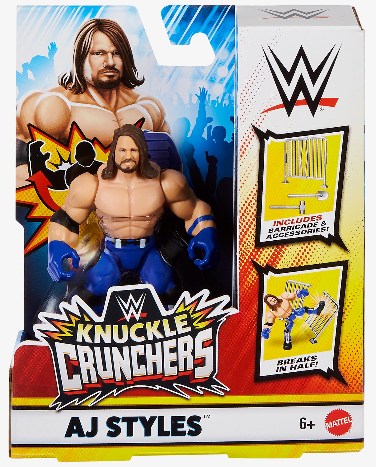 AJ Styles WWE Knuckle Crunchers Series #3