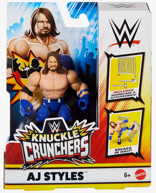 AJ Styles WWE Knuckle Crunchers Series #3