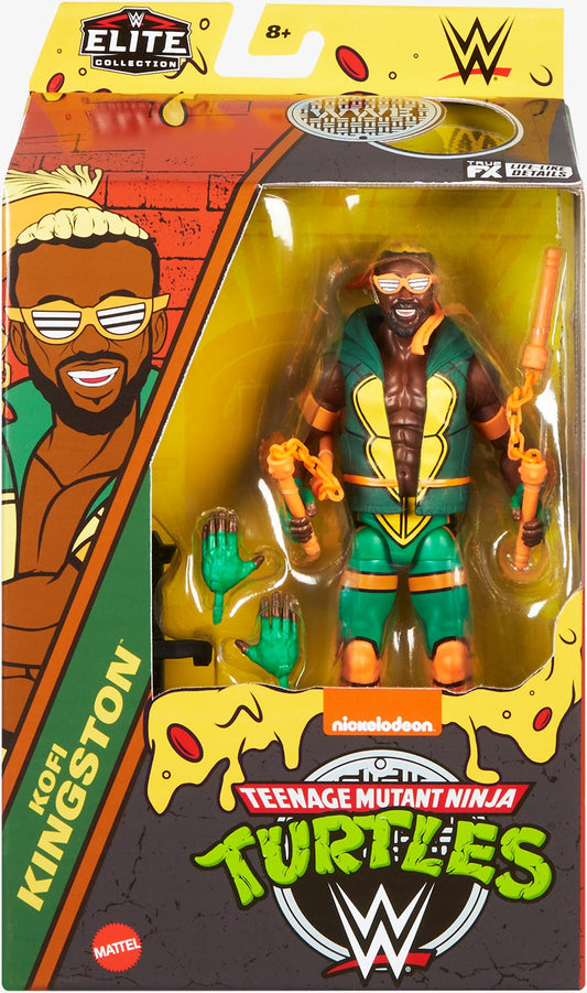 Kofi Kingston TMNT x WWE Elite Collection Series #1