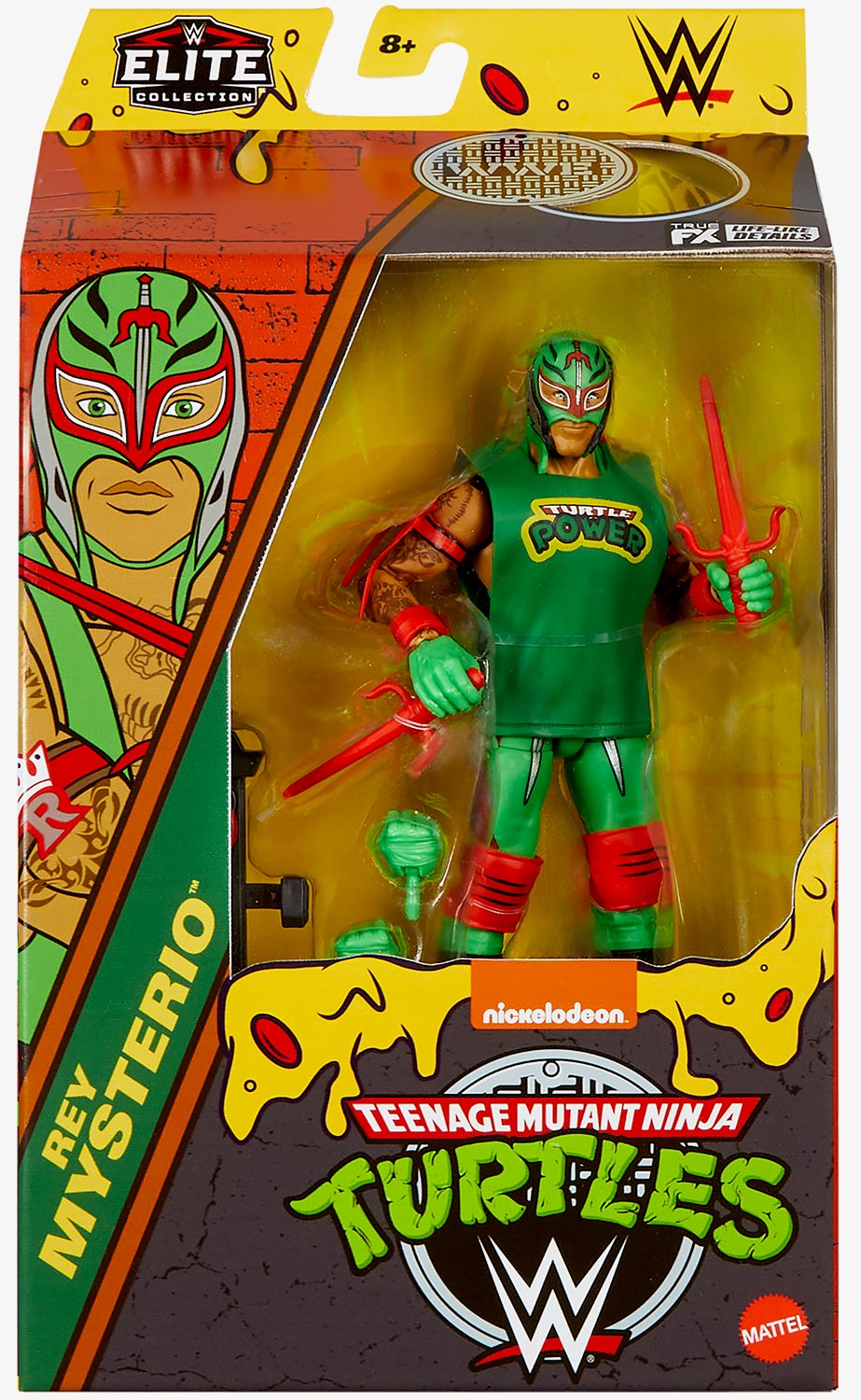 Rey Mysterio TMNT x WWE Elite Collection Series #2