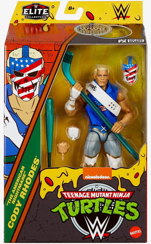 “The American Nightmare” Cody Rhodes TMNT x WWE Elite Collection Series #2