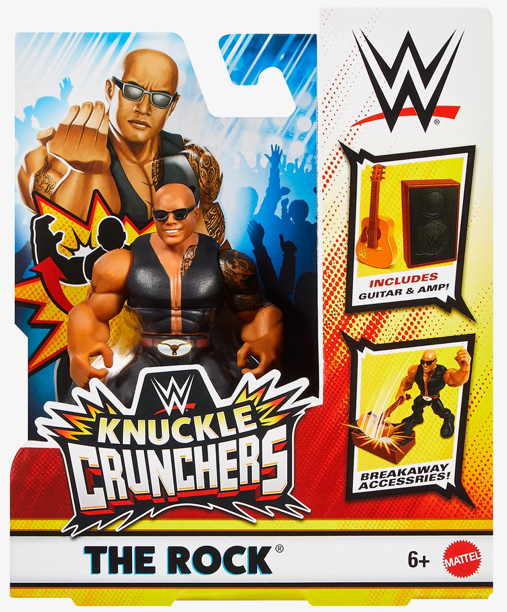 The Rock WWE Knuckle Crunchers Series #4