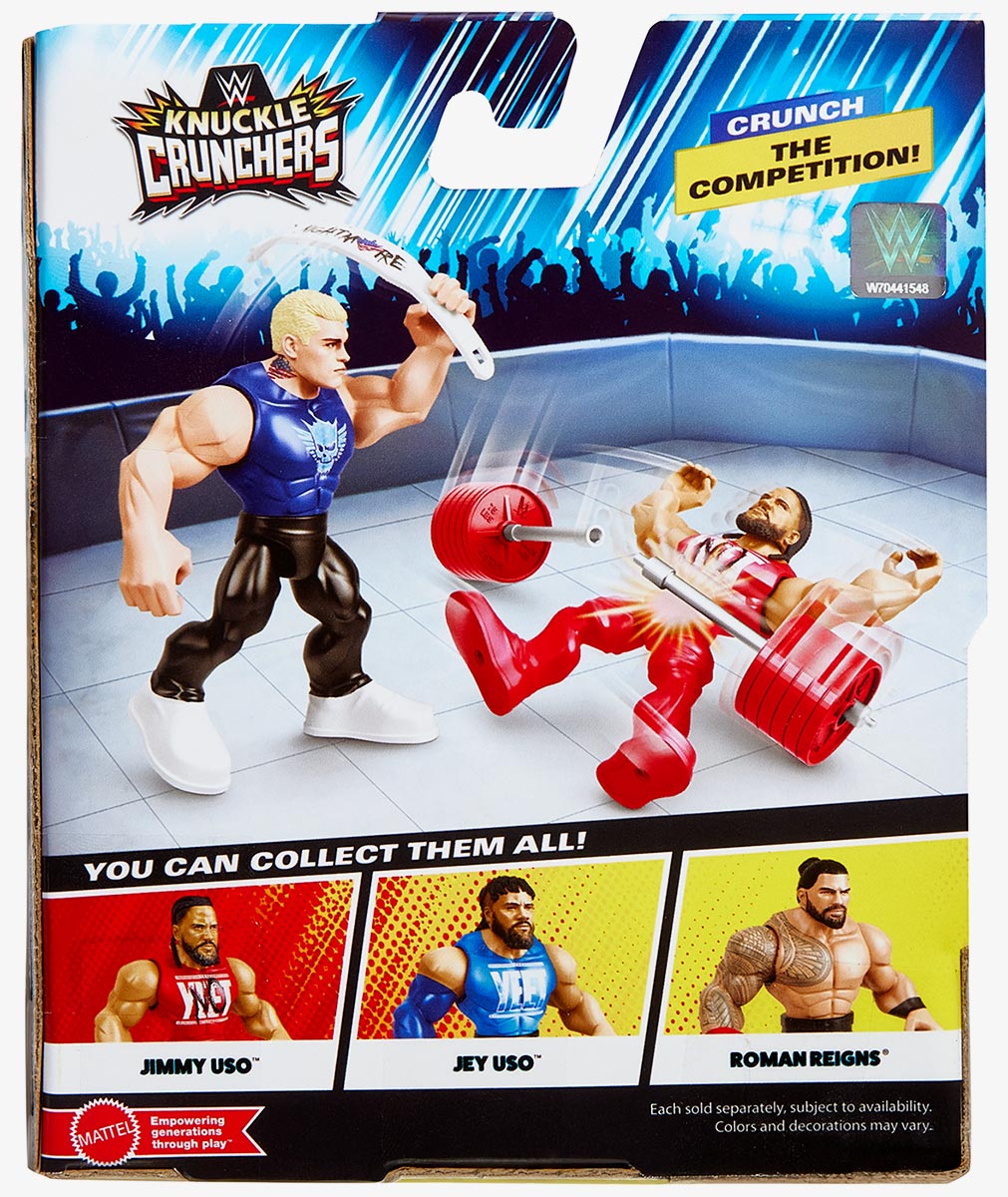 “The American Nightmare” Cody Rhodes WWE Knuckle Crunchers Series #5