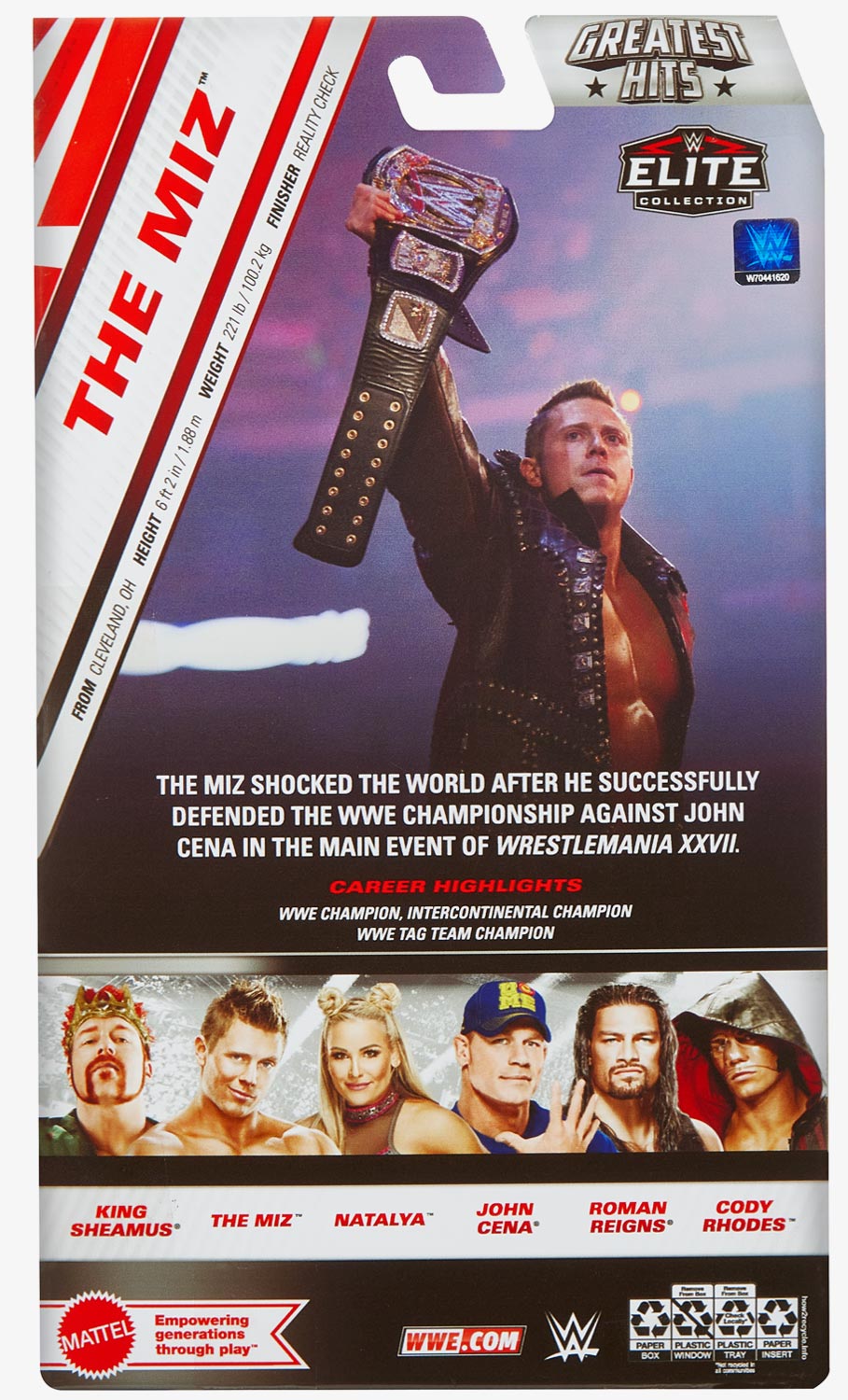 The Miz WWE Elite Collection Greatest Hits Series #5