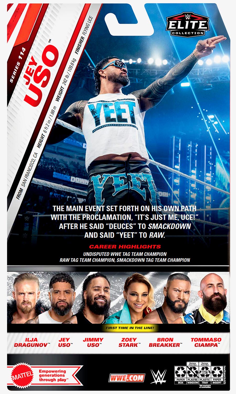 WWE Figurine Superstar Articulée Edge 15Cm Collection Élite Avec Ac A Collectionner Jouet Enfant Des 3 Ans Hkp Amz B0b6 WWE Figurine Superstar Articulée Edge 15Cm Collection Élite Avec Ac A Collectionner Jouet Enfant Des 3 Ans Hkp Amz B0b6