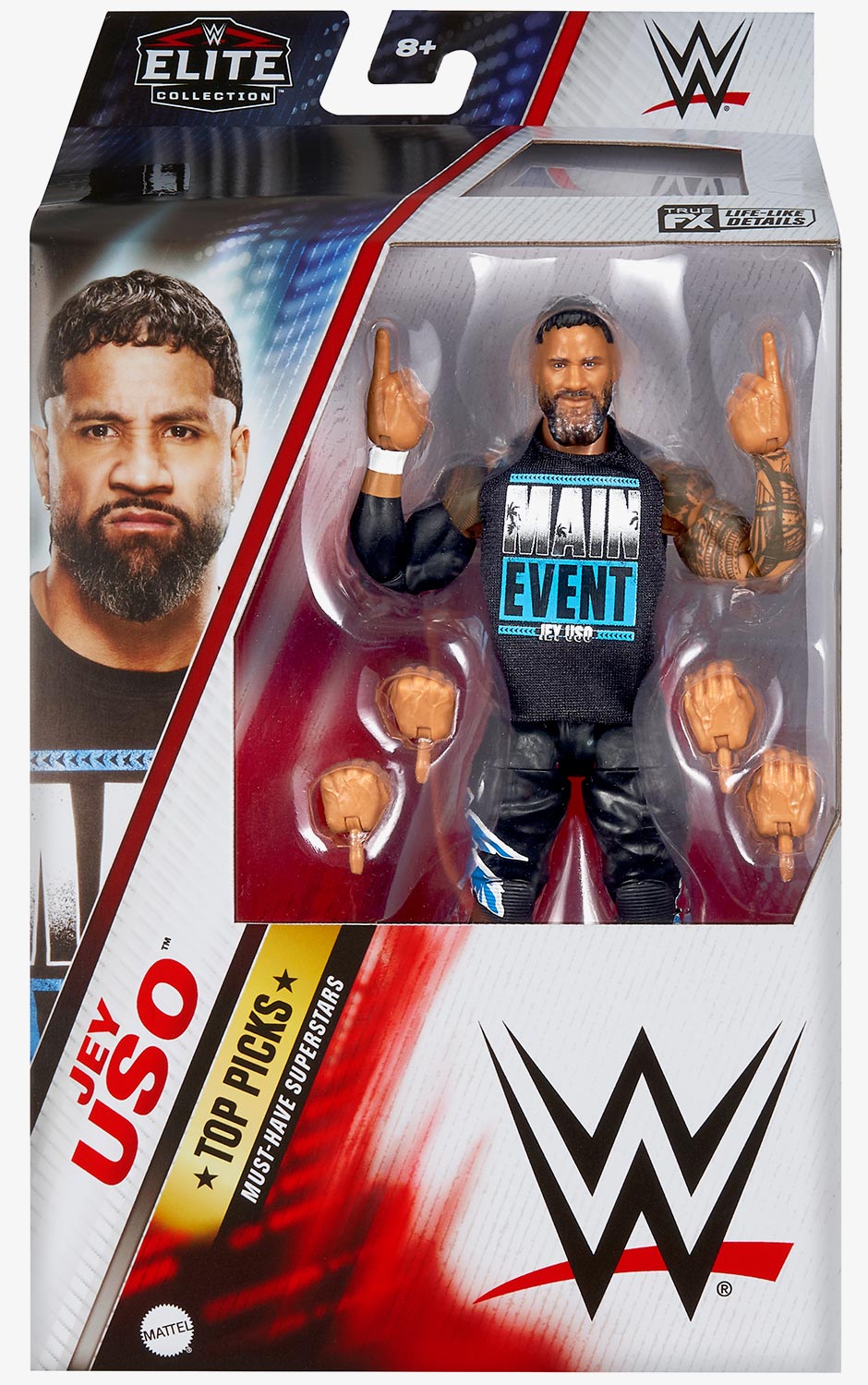 Jey Uso WWE Elite Collection Top Picks 2025 (Wave 1) Action Figure