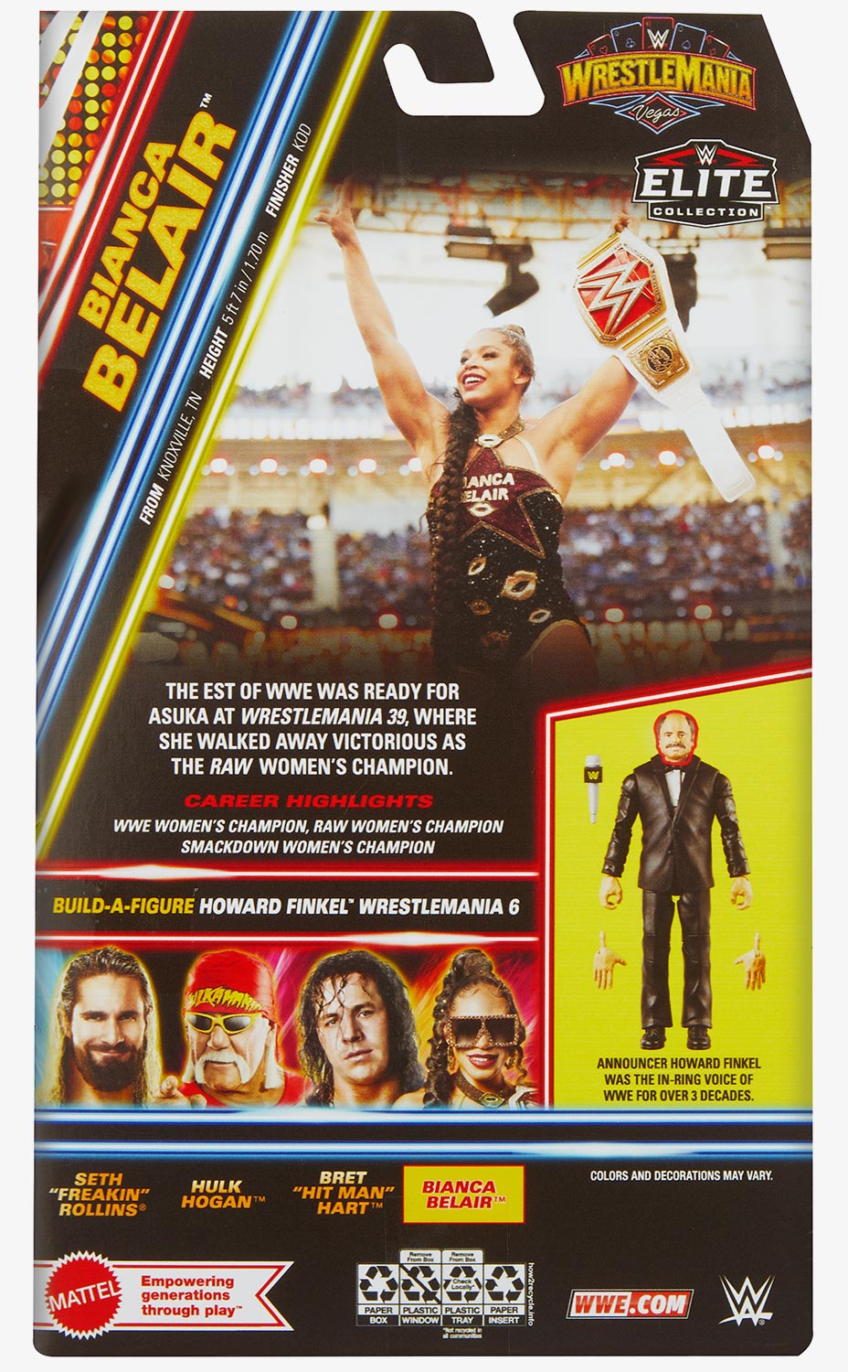 Bianca Belair WWE WrestleMania 41 Elite Collection