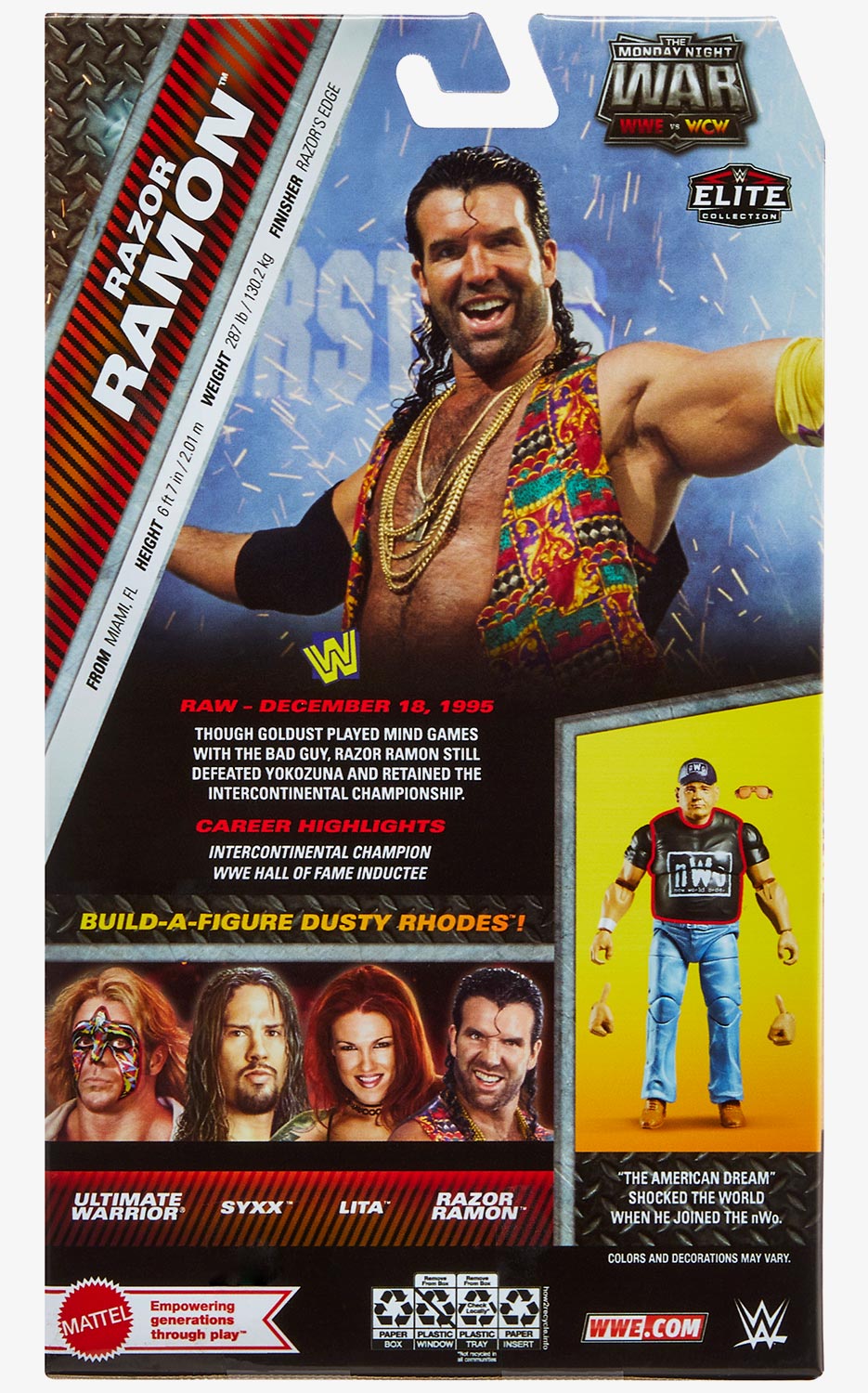 Razor Ramon WWE Monday Night Wars Elite Collection Series #5 ...