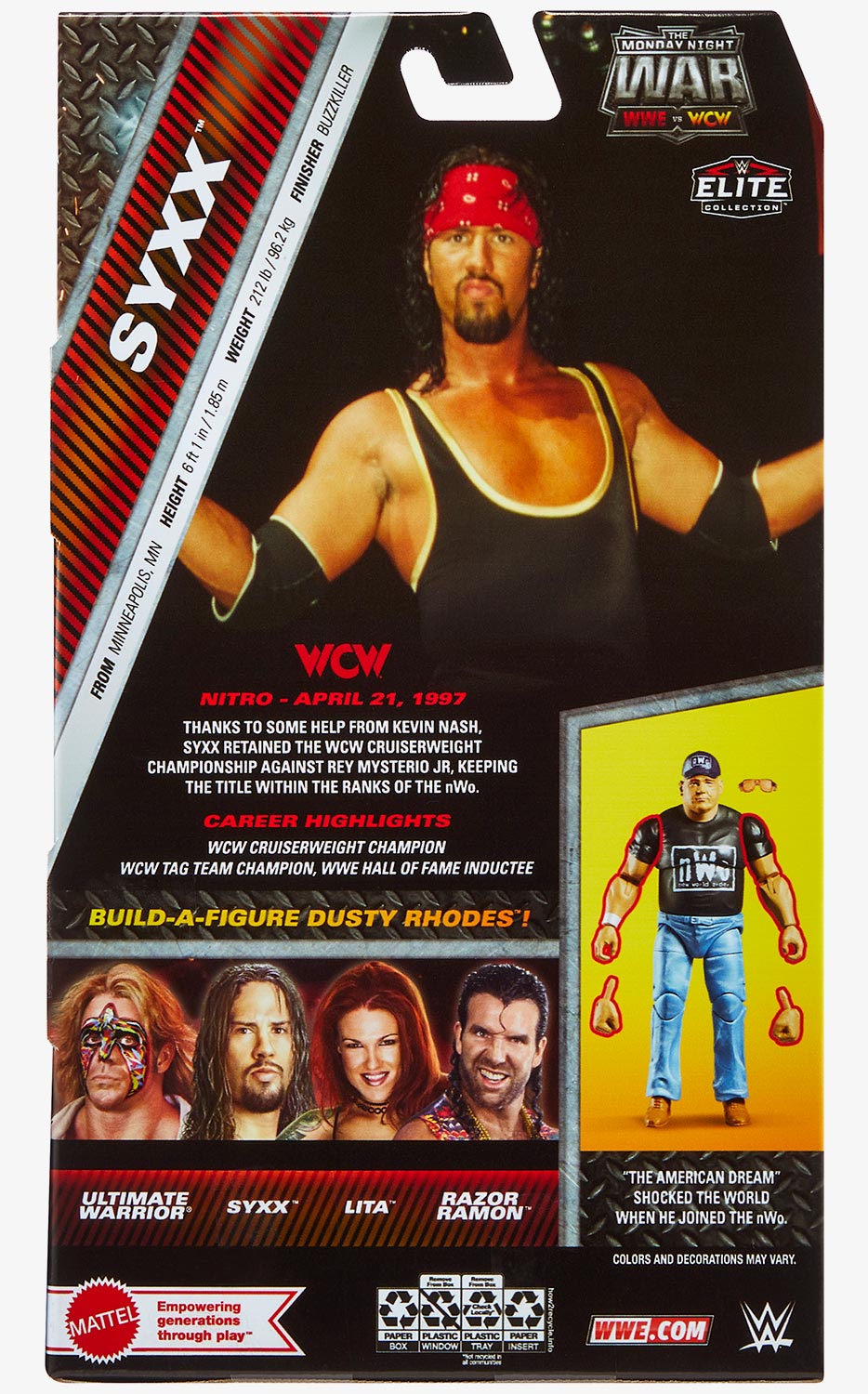 Syxx WWE Monday Night War Elite Collection Series #5
