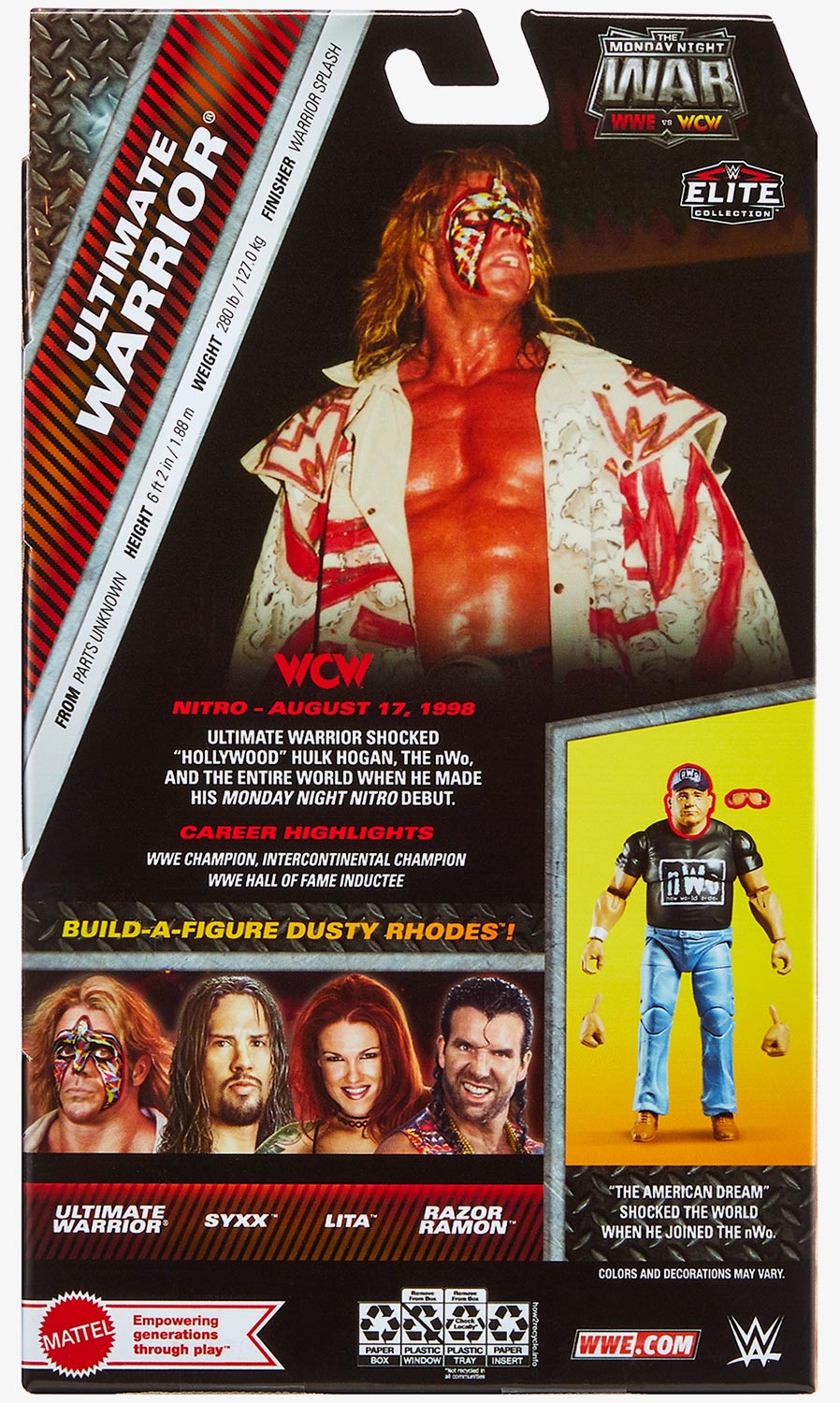 Ultimate Warrior WWE Monday Night War Elite Collection Series #5