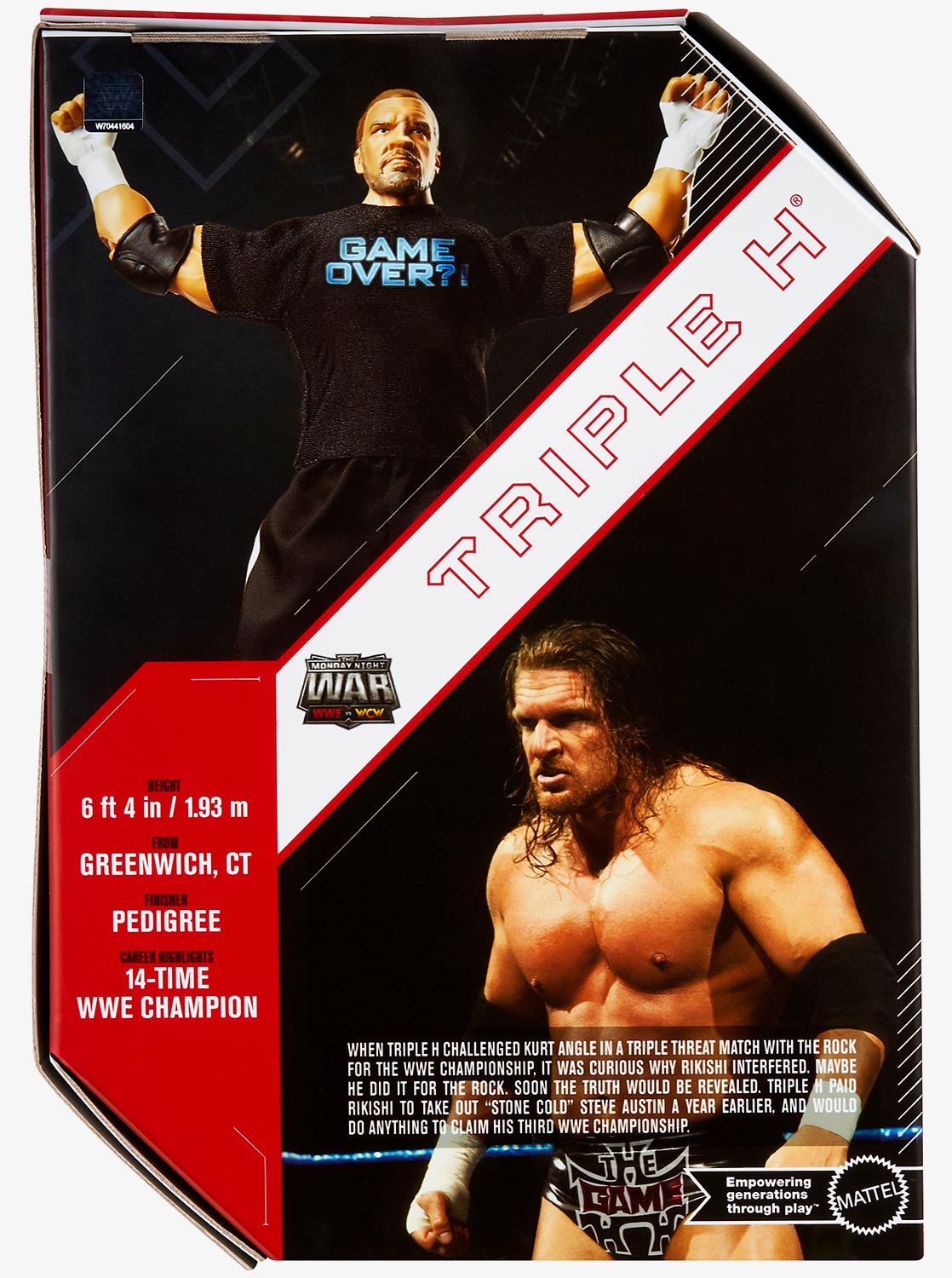Triple H Monday Night Wars WWE Ultimate Edition Series #3 Action