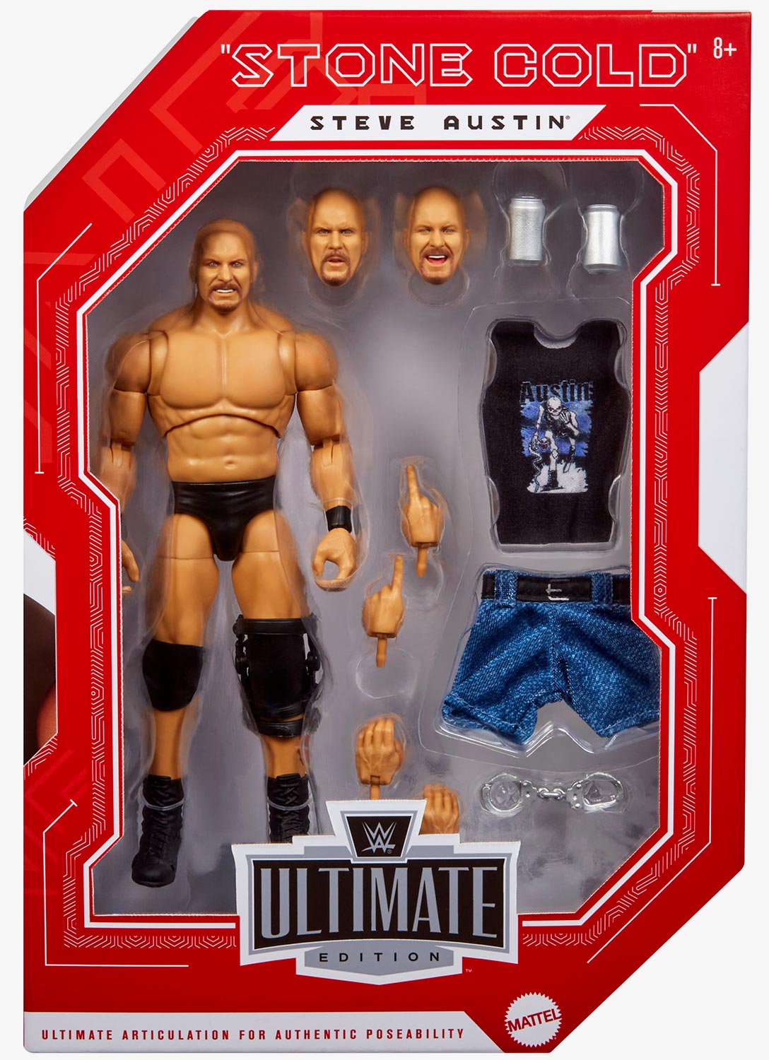 Amazon.com: WWE MATTEL Ultimate Edition Stone Cold Steve